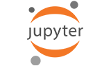 Jupyter logo 160x96