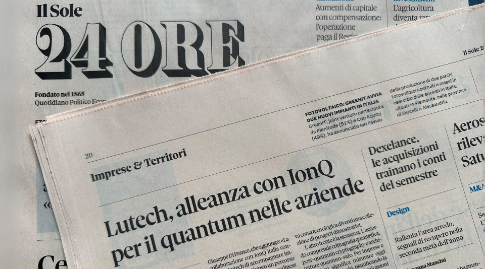 Lutech y IonQ Italia