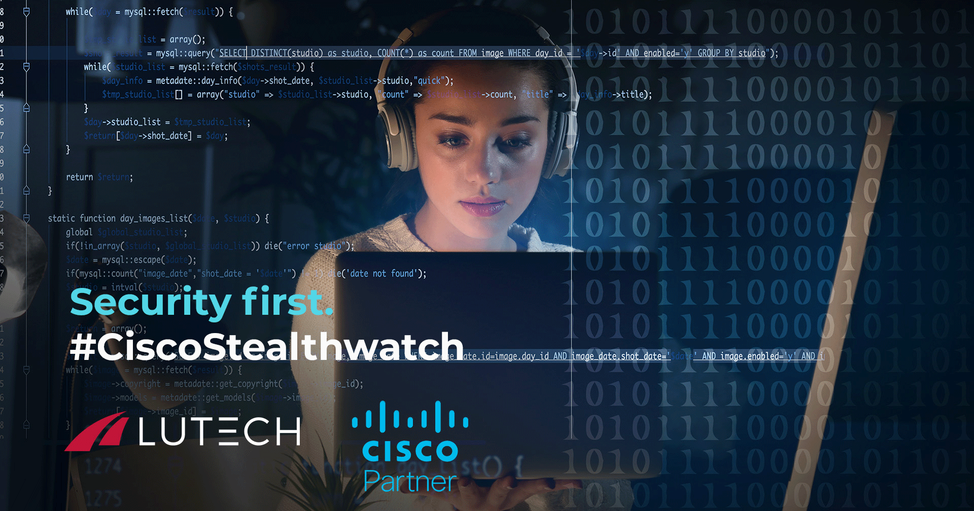 Low below angle view photo of it-specialist developing C code improving system of cyber security of corporation designing company web site back-end switching laptop into his work process