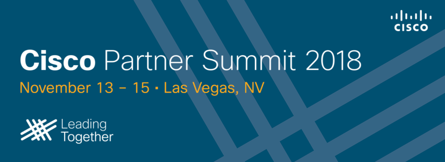 Banner Cisco Partner Summit 2018