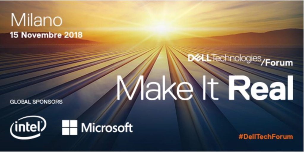 Banner Make it Real Dell Technologies Forum