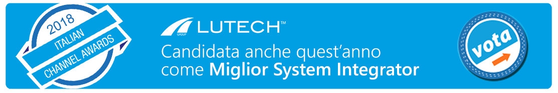 Banner ICA 2018 Lutech concorre per la categoria Miglior System Integrator