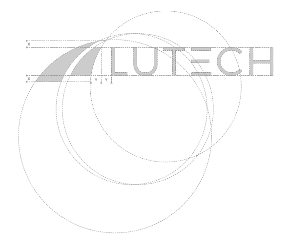 Forme geometriche logo Lutech
